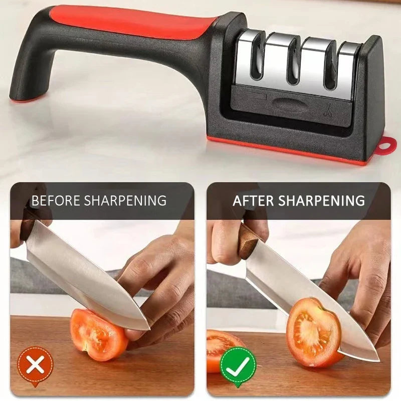 3-Stage Kitchen Knife Sharpener