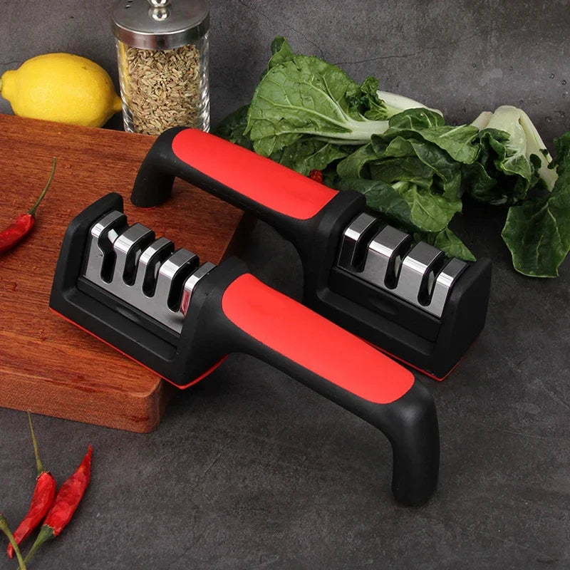 3-Stage Kitchen Knife Sharpener