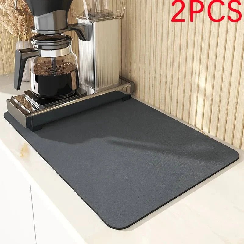 Anti-Slip Kitchen Drying Mat — Super Absorbent & Quick Dry - NovaNest