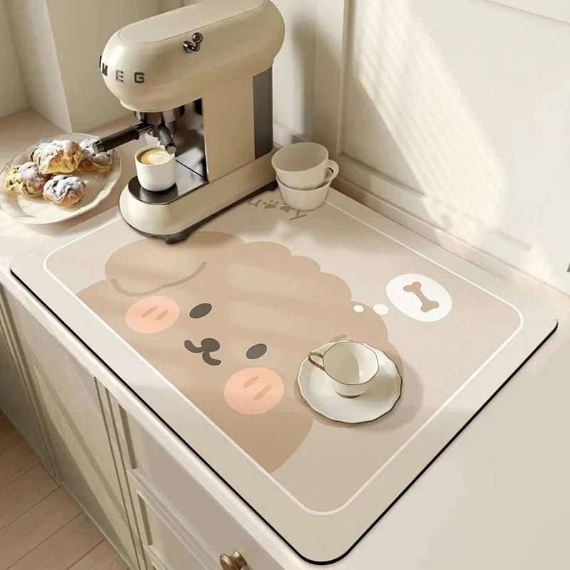 Anti-Slip Kitchen Drying Mat — Super Absorbent & Quick Dry - NovaNest