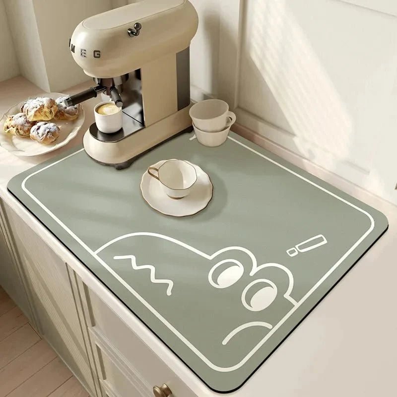 Anti-Slip Kitchen Drying Mat — Super Absorbent & Quick Dry - NovaNest
