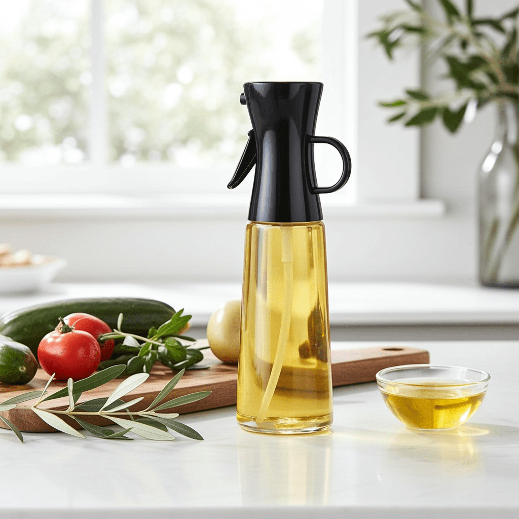 Cooking Oil Spray Bottle — For BBQ, Baking & Everyday Cooking - NovaNest