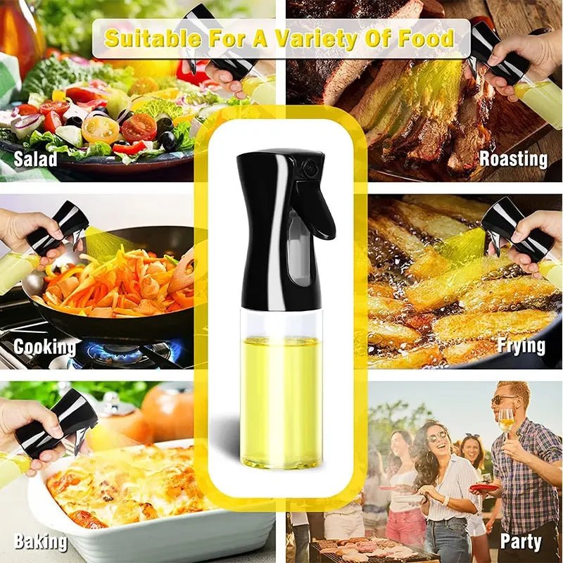Cooking Oil Spray Bottle — For BBQ, Baking & Everyday Cooking - NovaNest