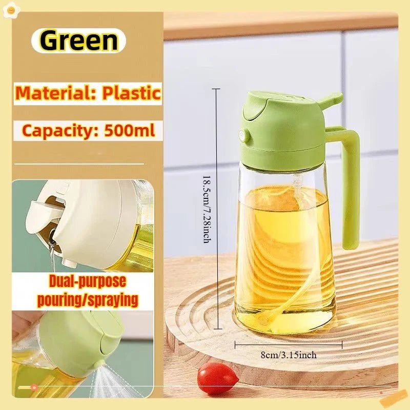 Cooking Oil Spray Bottle — For BBQ, Baking & Everyday Cooking - NovaNest