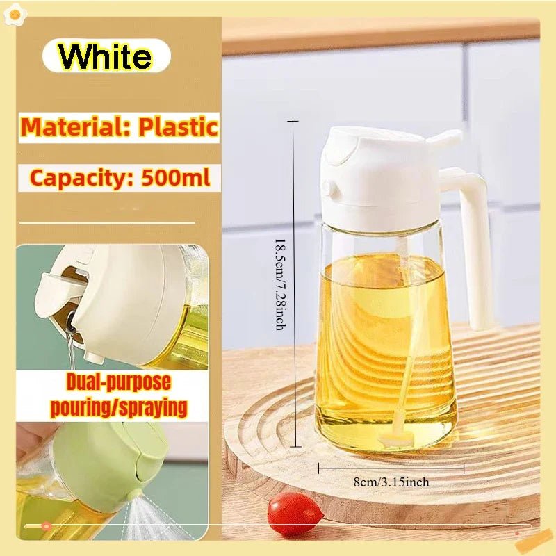 Cooking Oil Spray Bottle — For BBQ, Baking & Everyday Cooking - NovaNest