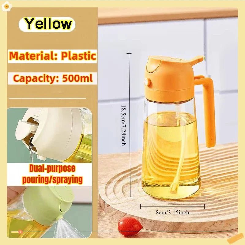 Cooking Oil Spray Bottle — For BBQ, Baking & Everyday Cooking - NovaNest