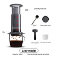 Hand-press coffee maker - NovaNest
