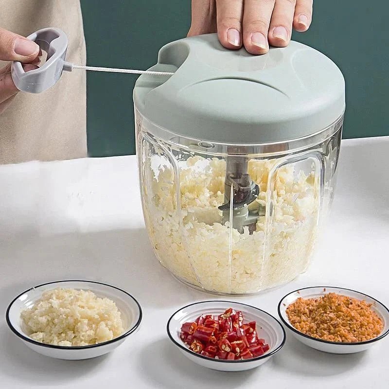 Manual Garlic & Vegetable Chopper - NovaNest