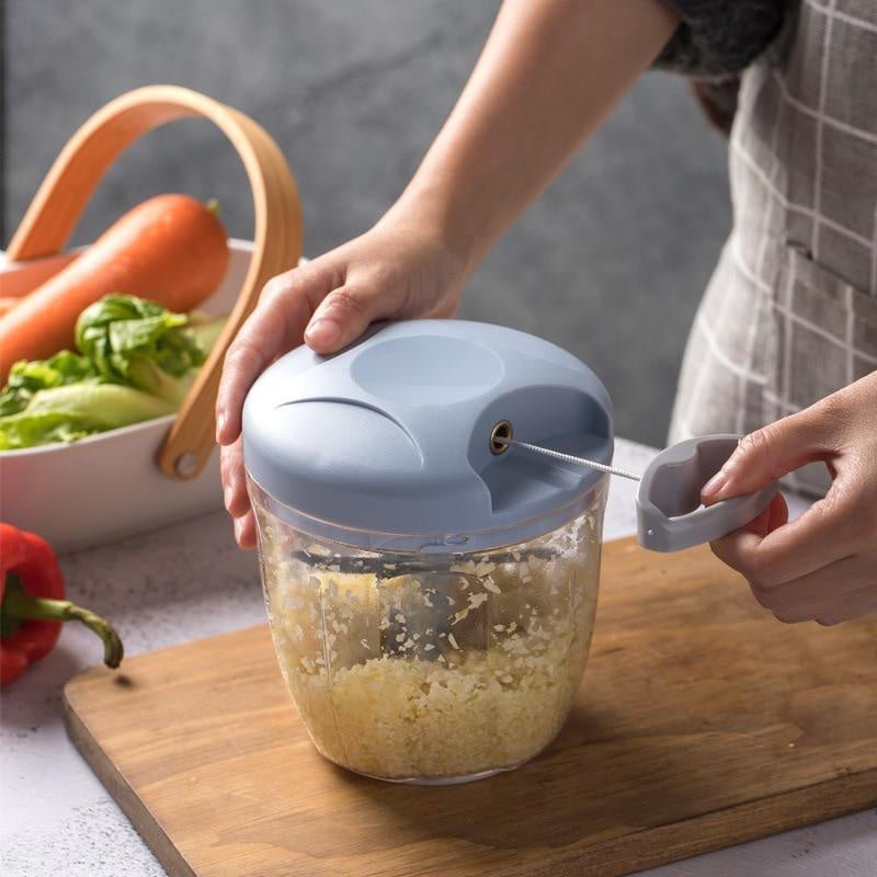 Manual Garlic & Vegetable Chopper - NovaNest