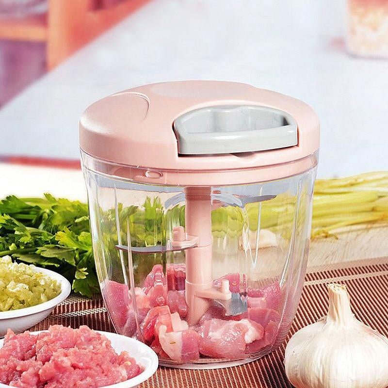 Manual Garlic & Vegetable Chopper - NovaNest