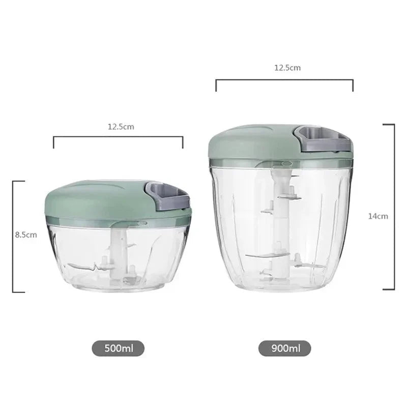Manual Garlic & Vegetable Chopper - NovaNest