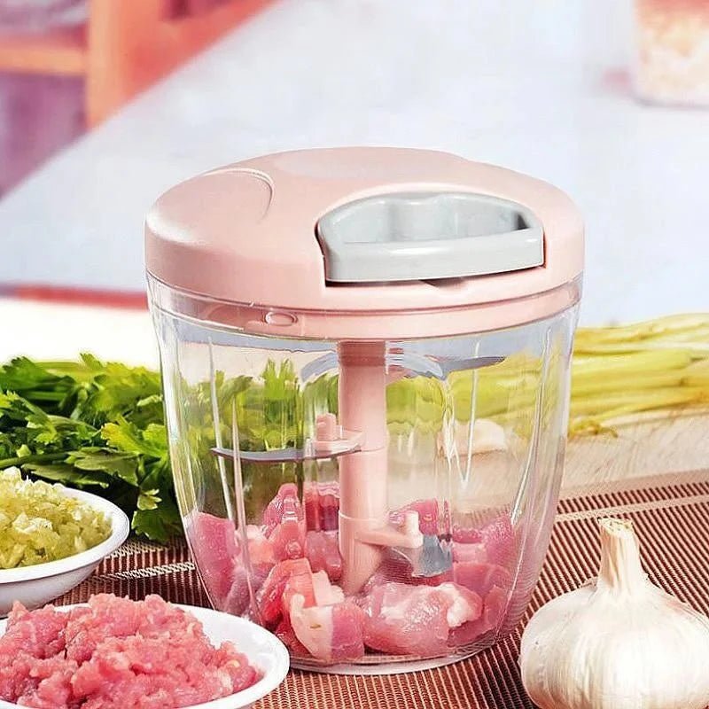Manual Garlic & Vegetable Chopper - NovaNest
