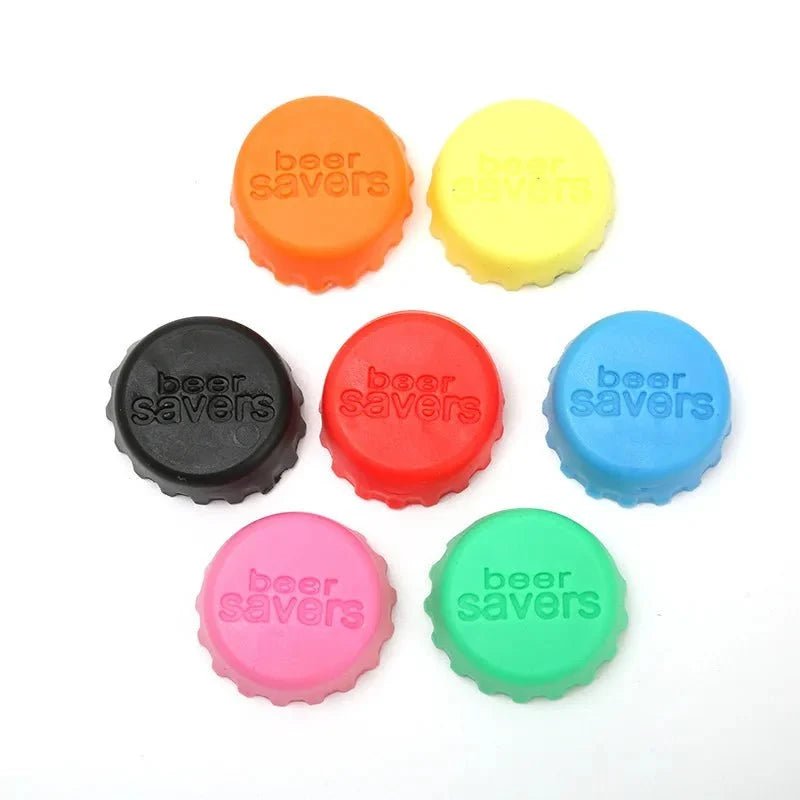 Reusable Silicone Bottle Caps — Airtight Seal for Beer, Wine & Soda - NovaNest