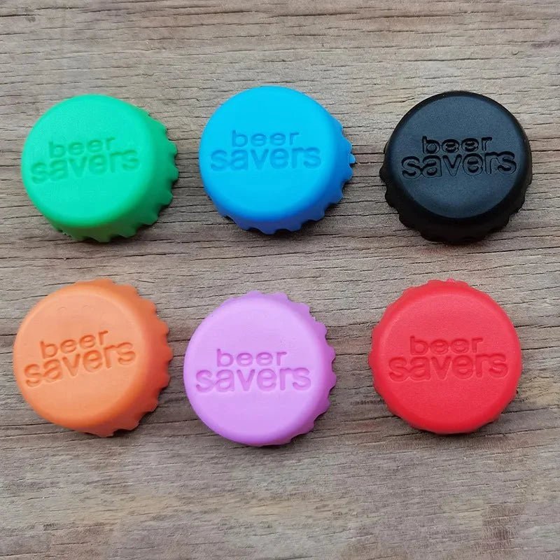 Reusable Silicone Bottle Caps — Airtight Seal for Beer, Wine & Soda - NovaNest