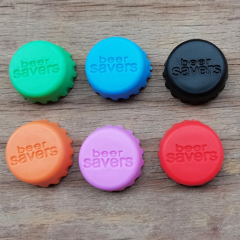 Reusable Silicone Bottle Caps — Airtight Seal for Beer, Wine & Soda - NovaNest