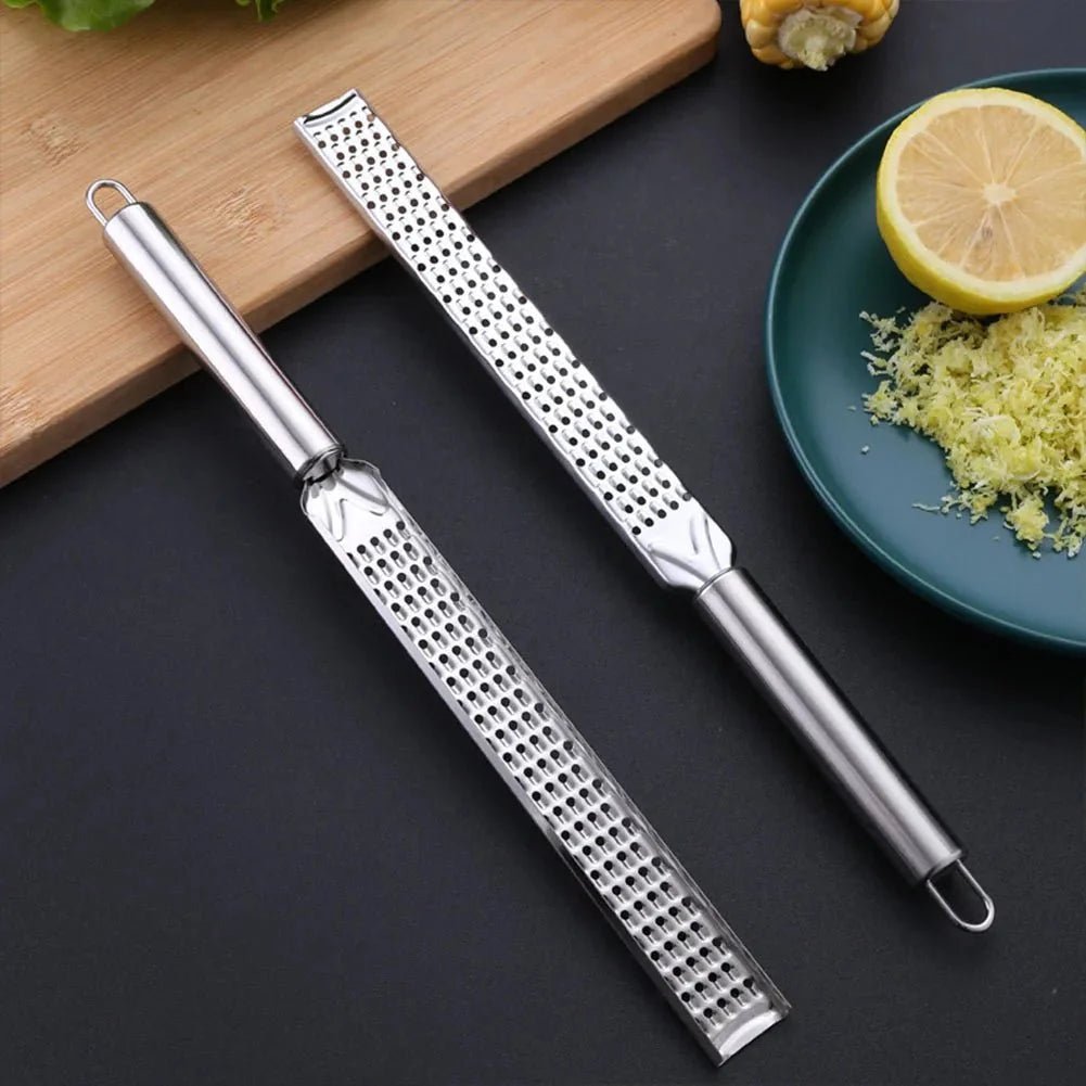 Stainless Steel Kitchen Grater — Lemon, Cheese & Spice - NovaNest